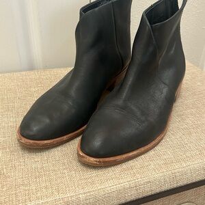 Soludos Black Leather Boots